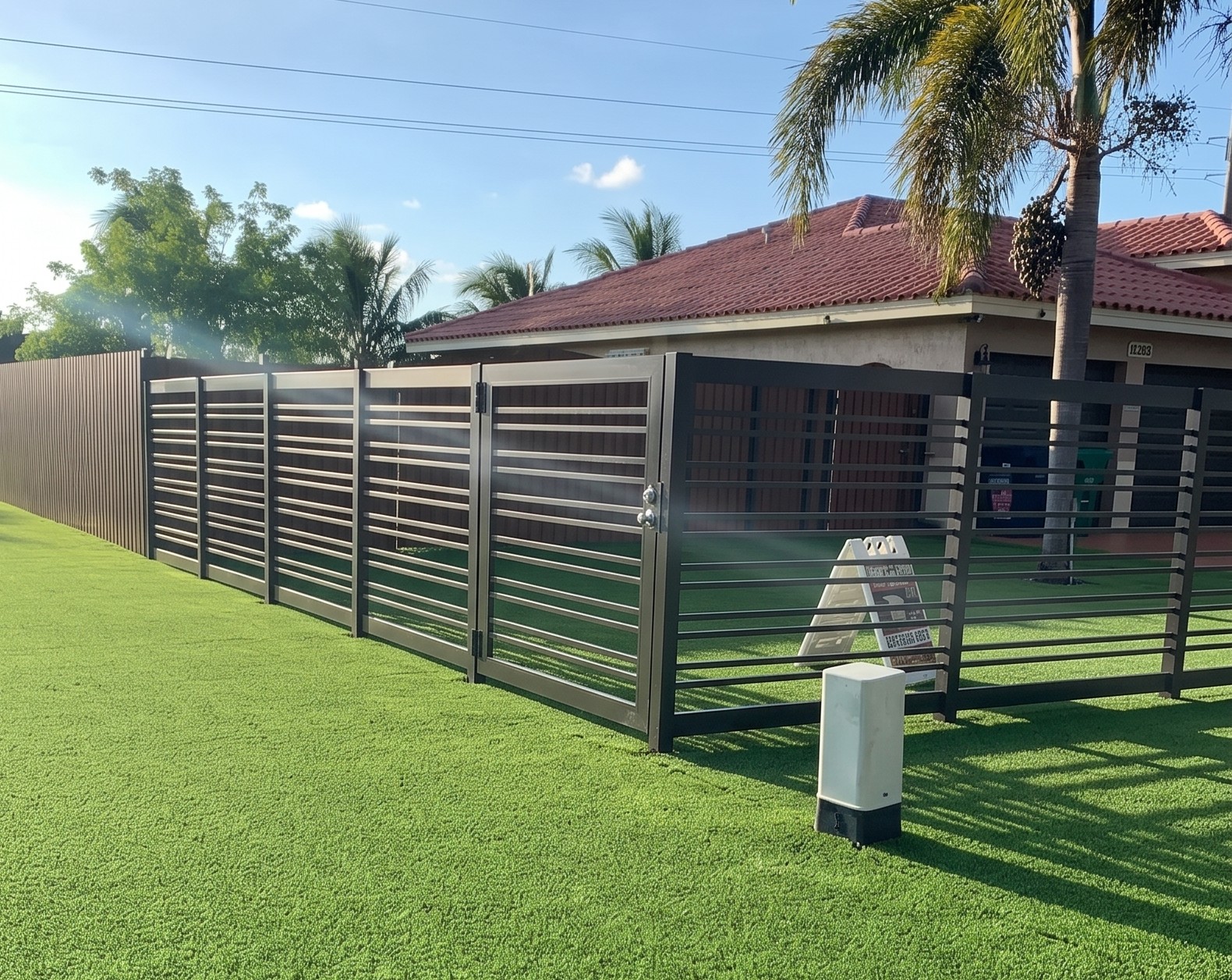Aluminum Horizontal Fence 1x1