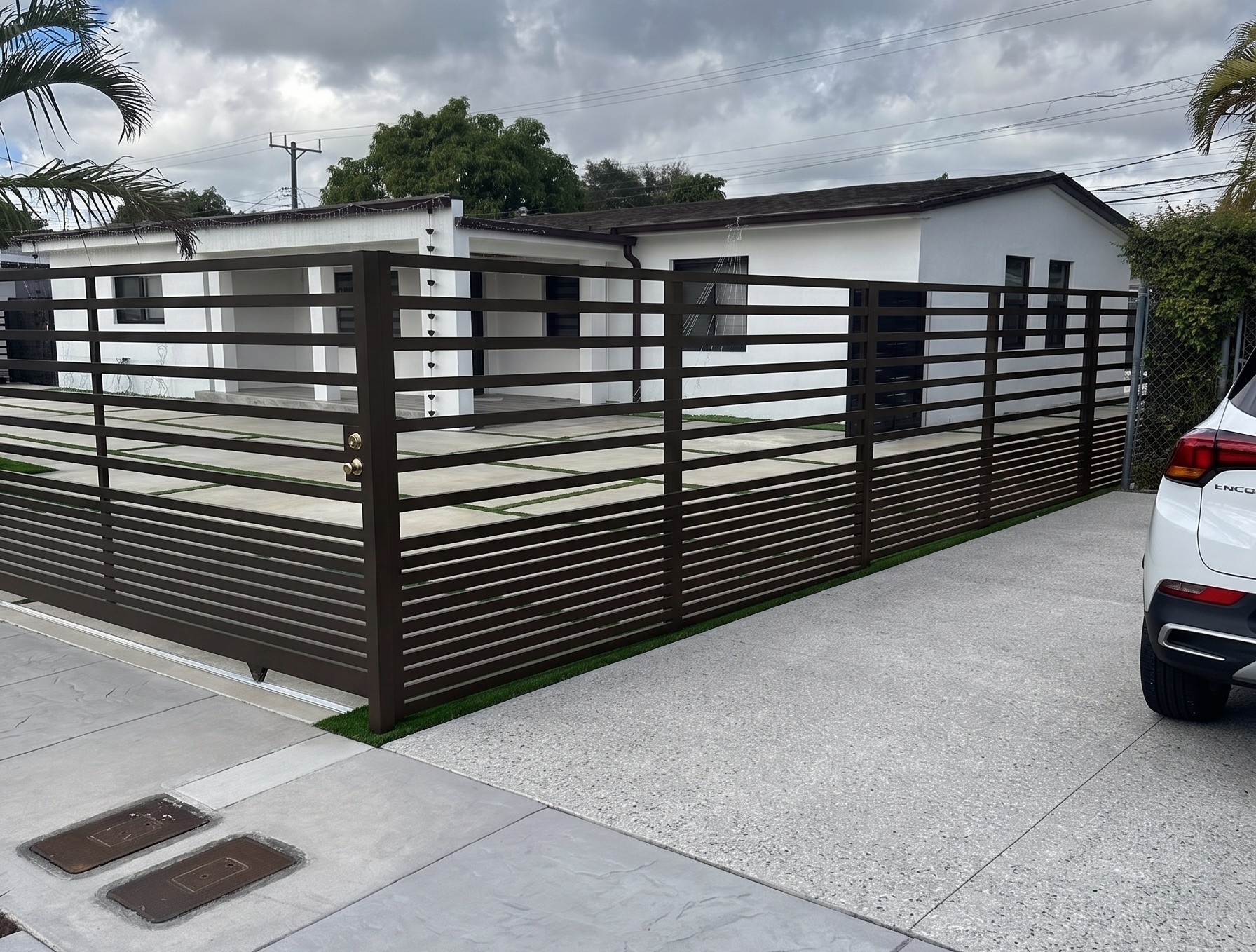 Aluminum Horizontal Fence