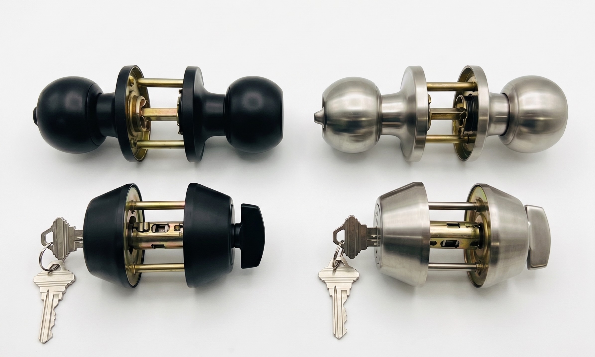 Deadbolt & Door Knob Set