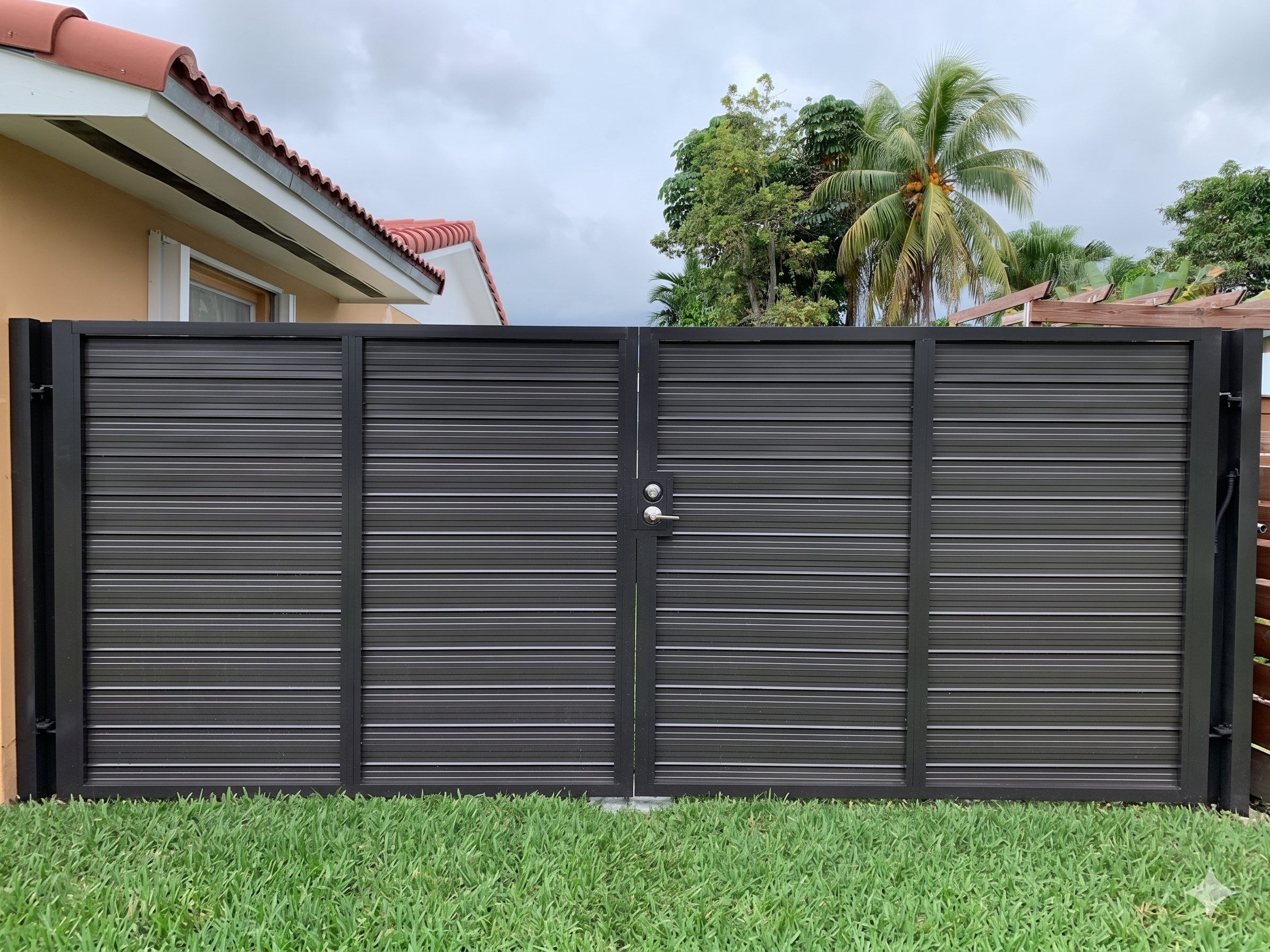 Durafence Horizontal Double Gate