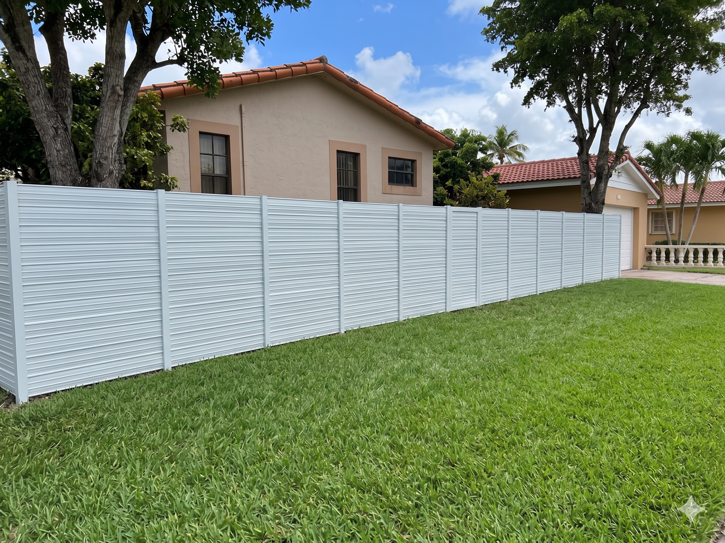 Durafence Horizontal White